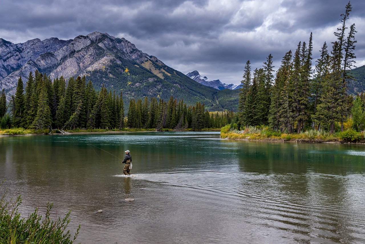 Pêche du bar rayé au Canada